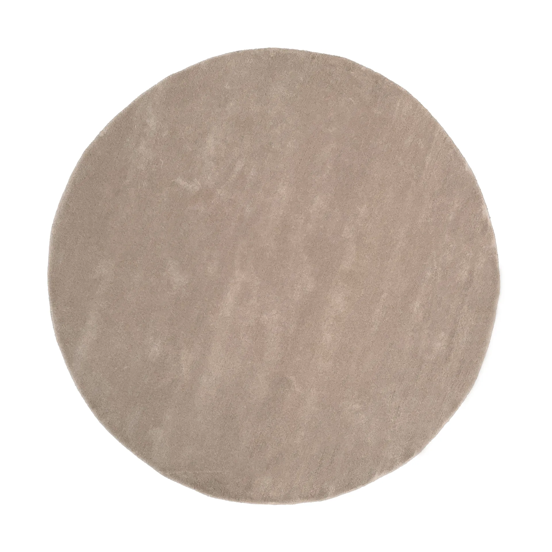 Tapis en laine Liljehok, Beige, Ø300 cm Tinted