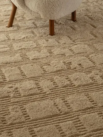 Tapis en laine Lydahl - Beige, 200x300 cm - Tinted