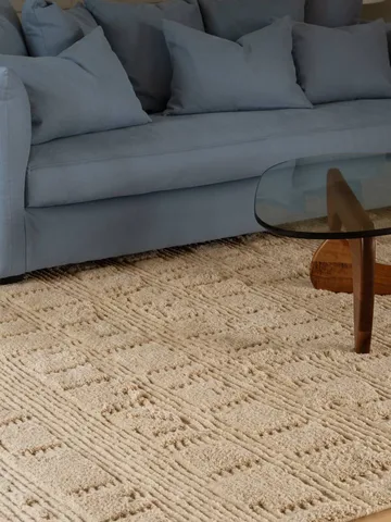 Tapis en laine Lydahl - Beige, 200x300 cm - Tinted