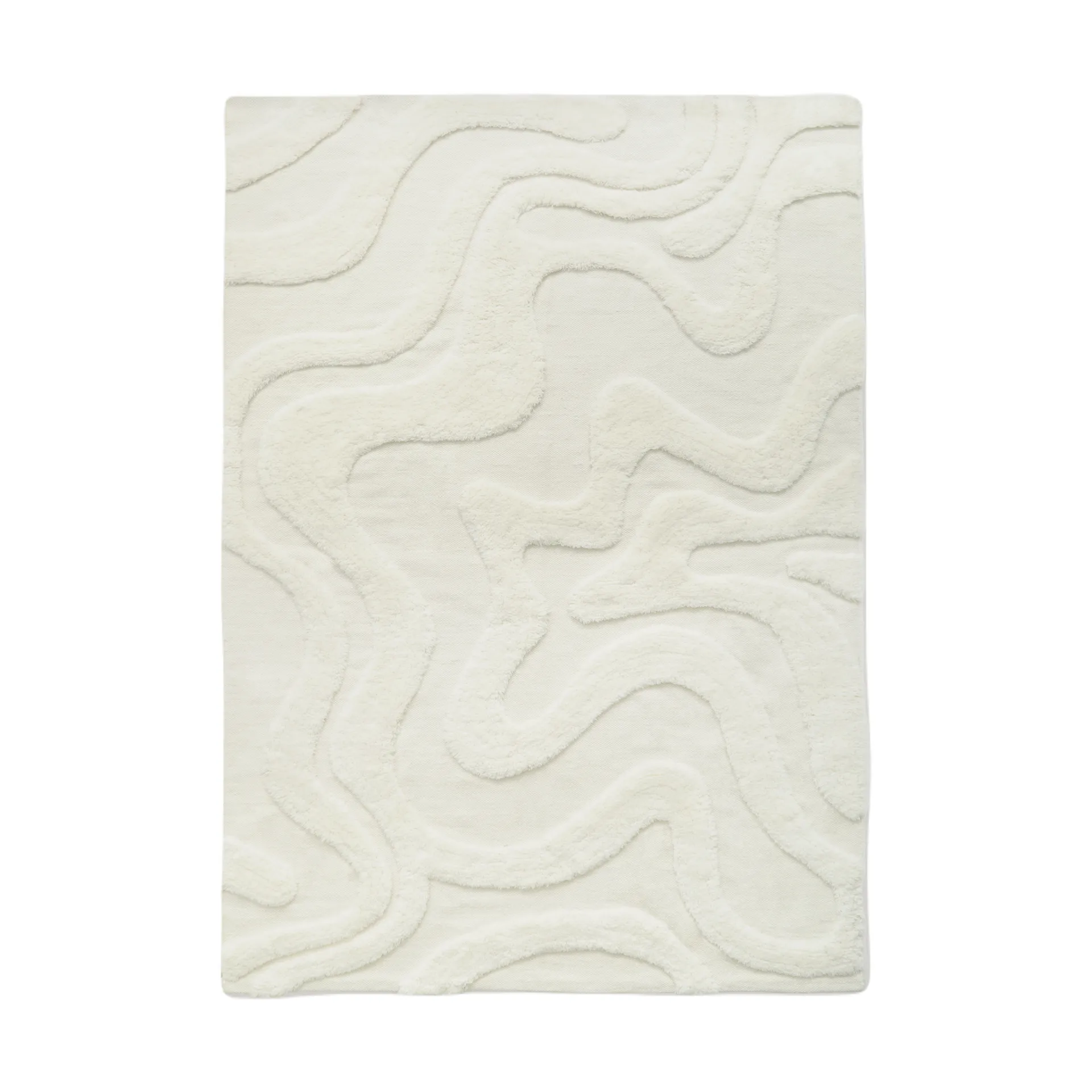 Tapis en laine Norlander 260x350 cm, Offwhite Tinted