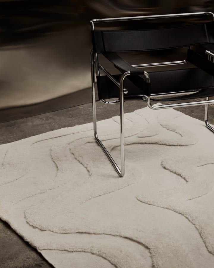 Tapis en laine Norlander 260x350 cm, Offwhite Tinted