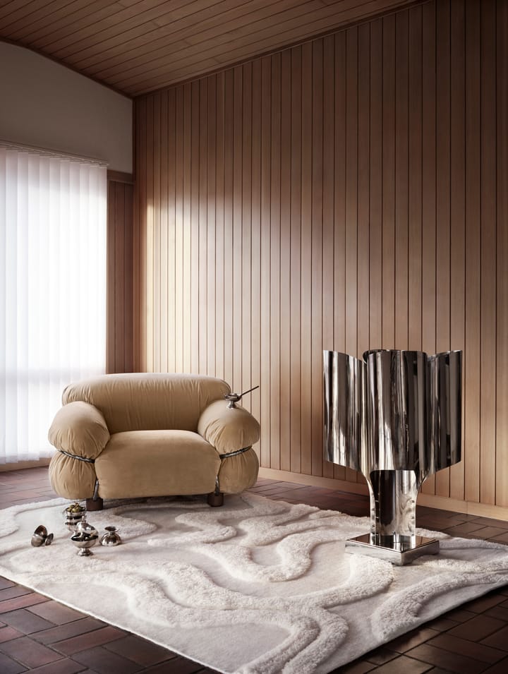 Tapis en laine Norlander 260x350 cm, Offwhite Tinted