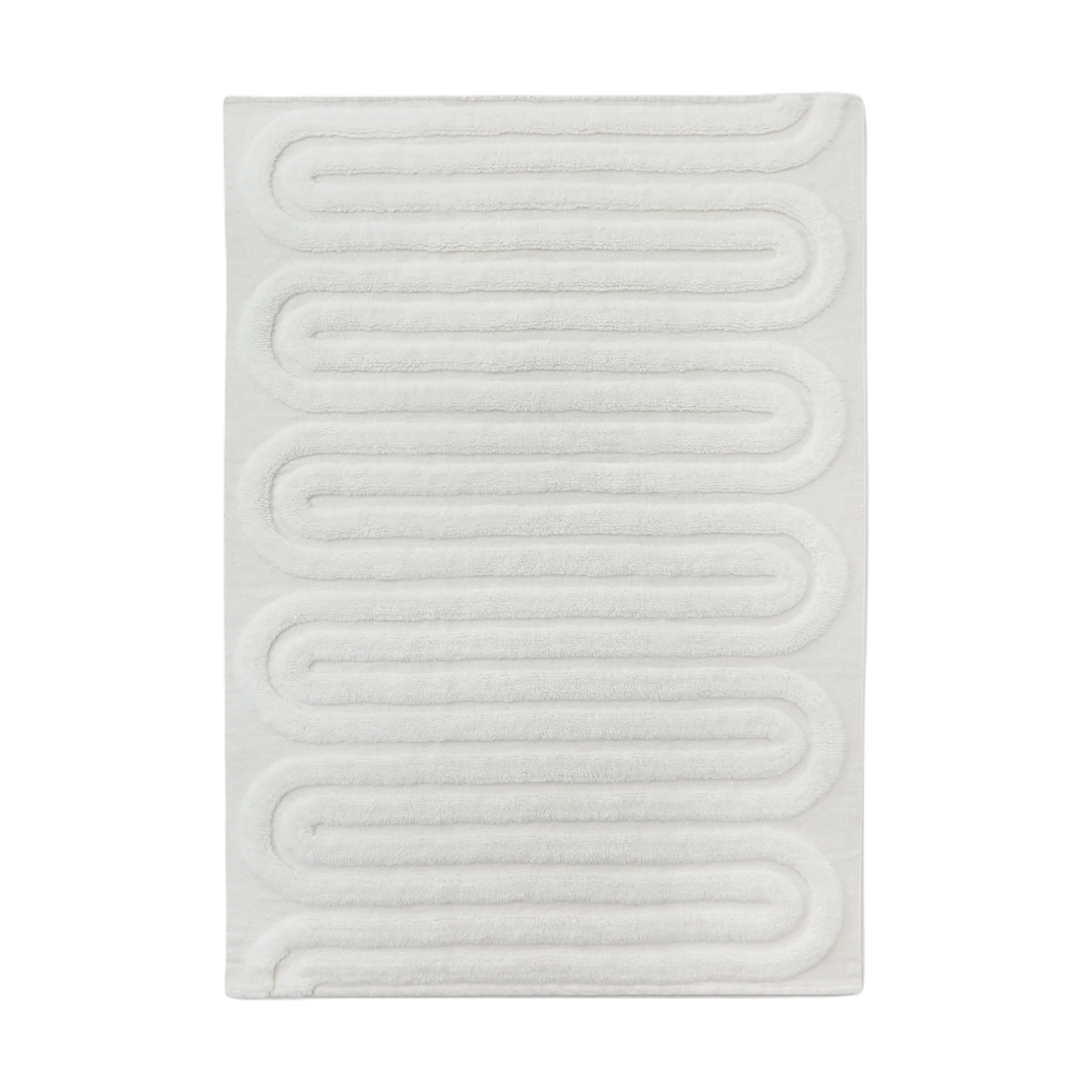 Tapis en laine Riklund 190x290 cm, Offwhite Tinted