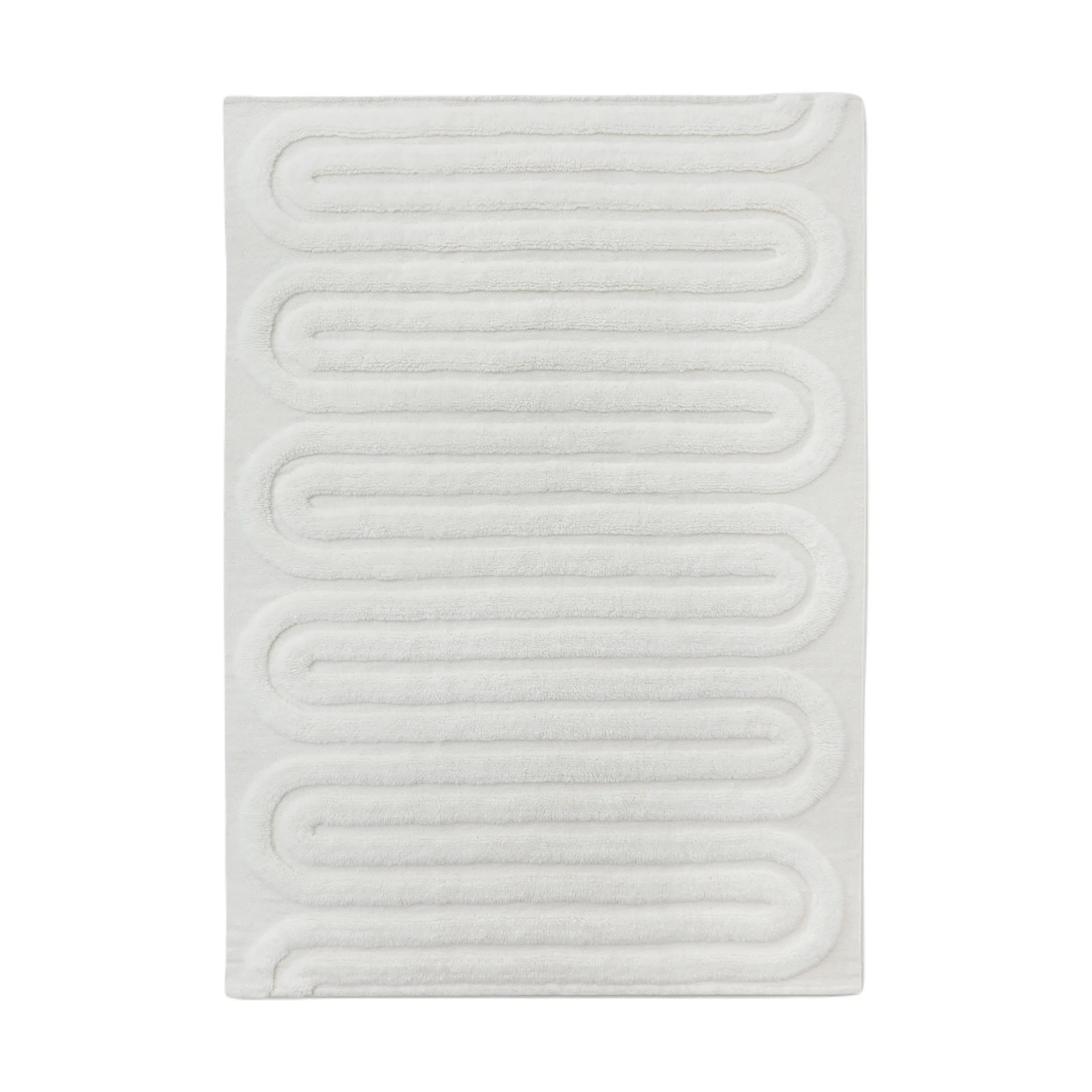 Tapis en laine Riklund 280x380 cm, Offwhite Tinted