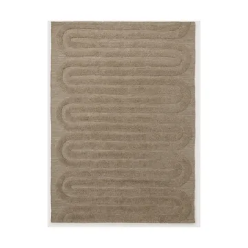 Tapis en laine Riklund - Beige-melange, 250x350 cm - Tinted