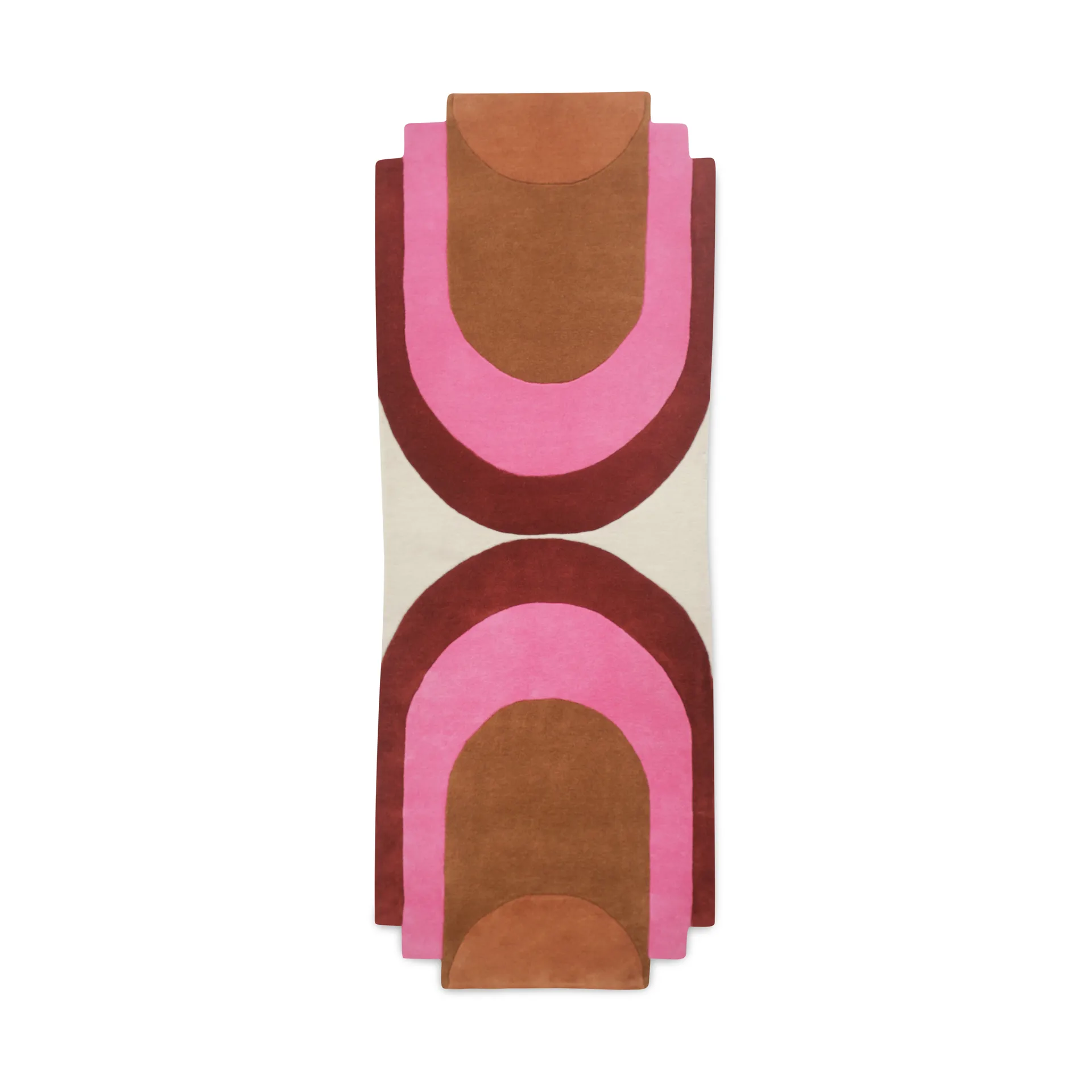 Tapis en laine Rohdin 90x250 cm, Multi Tinted