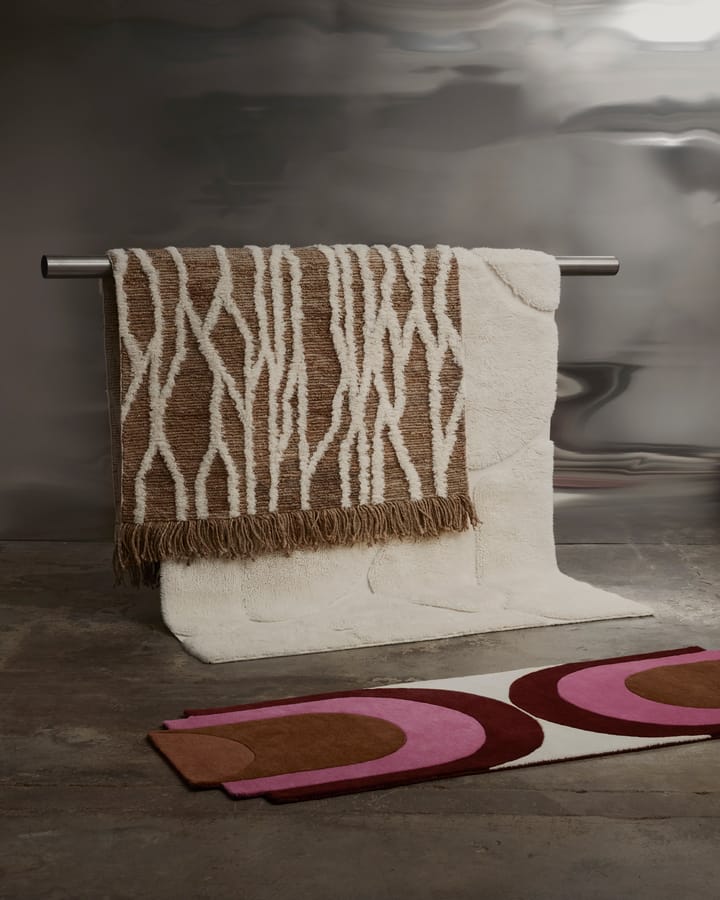 Tapis en laine Rohdin 90x250 cm, Multi Tinted