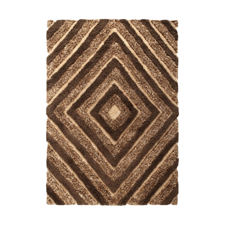Tapis en laine Stenborg 170x240 cm - Brown - Tinted