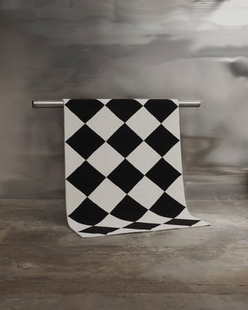 Tapis en laine Tenman 250x350 cm - Black-white - Tinted