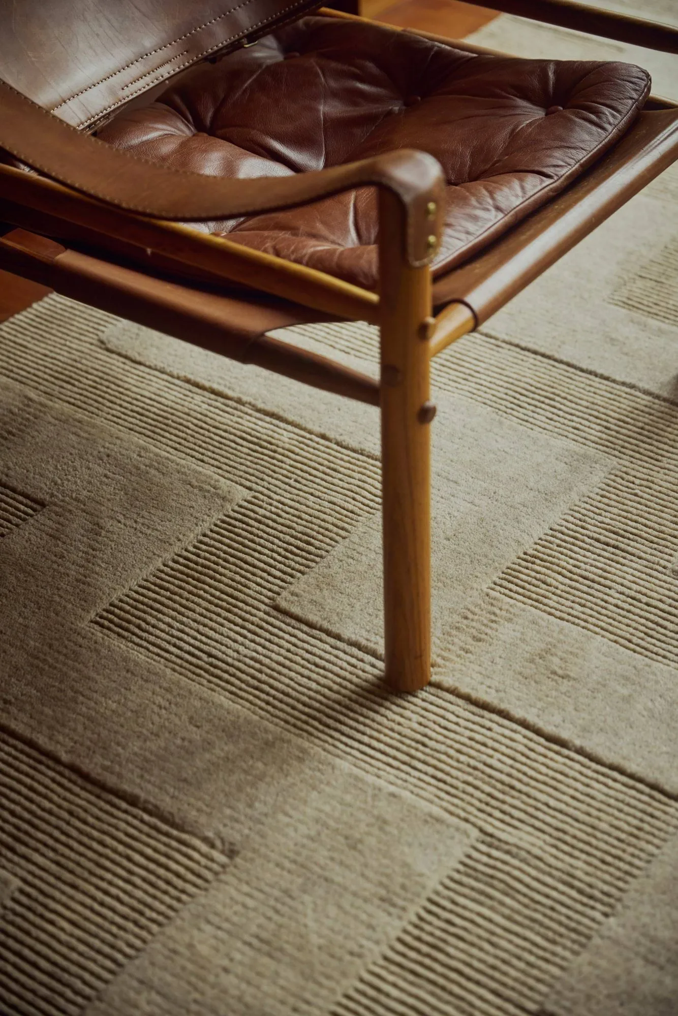 Tapis en laine Valmont, Beige-melange, 250x350 cm Tinted
