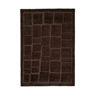 Tapis en laine Wandel - Brown, 200x300 cm - Tinted