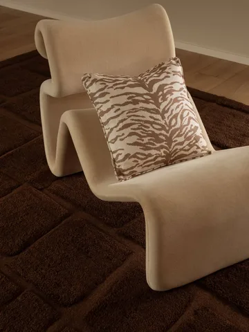 Tapis en laine Wandel - Brown, 300x400 cm - Tinted