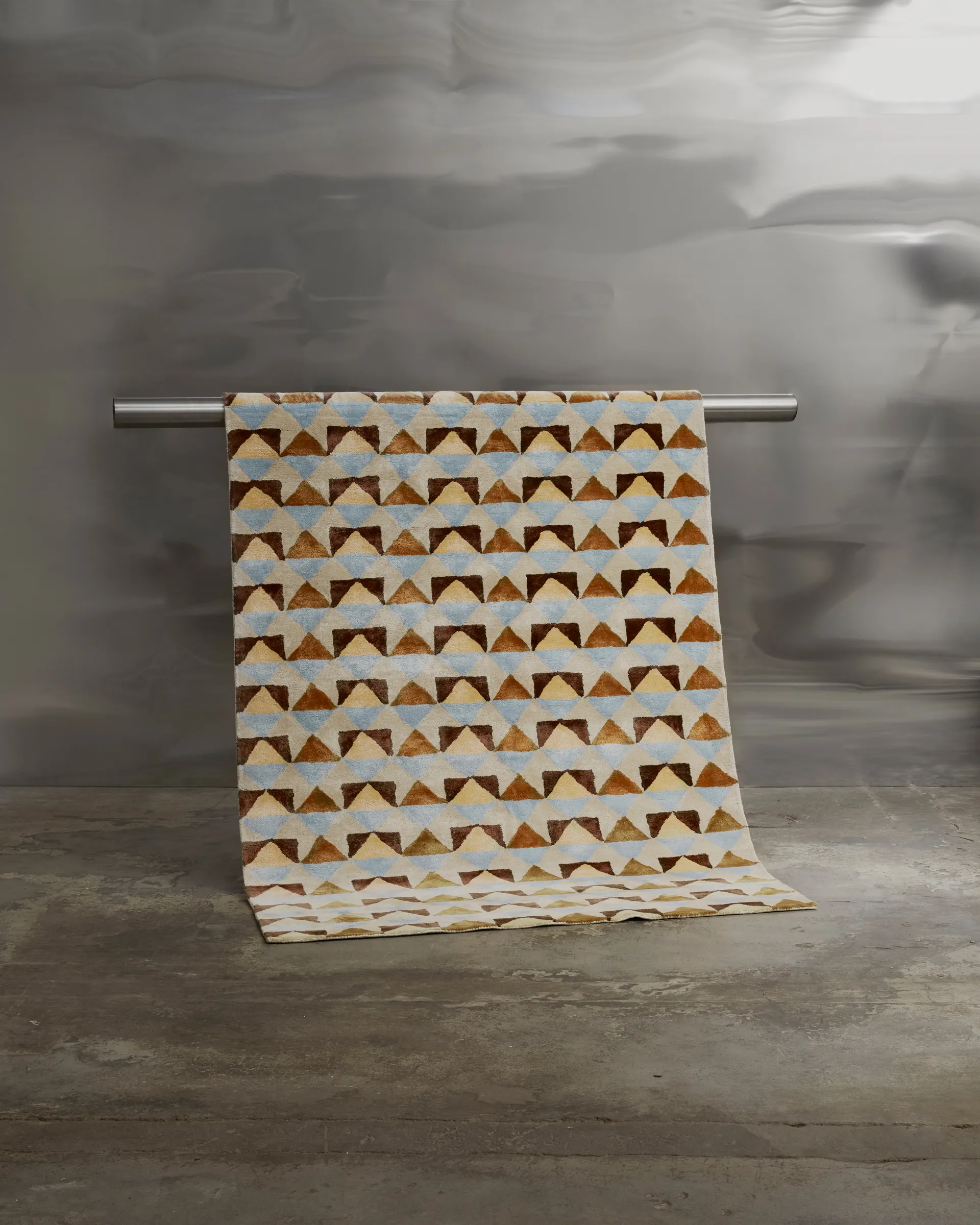 Tapis en viscose Mellin 170x240 cm, Multi Tinted