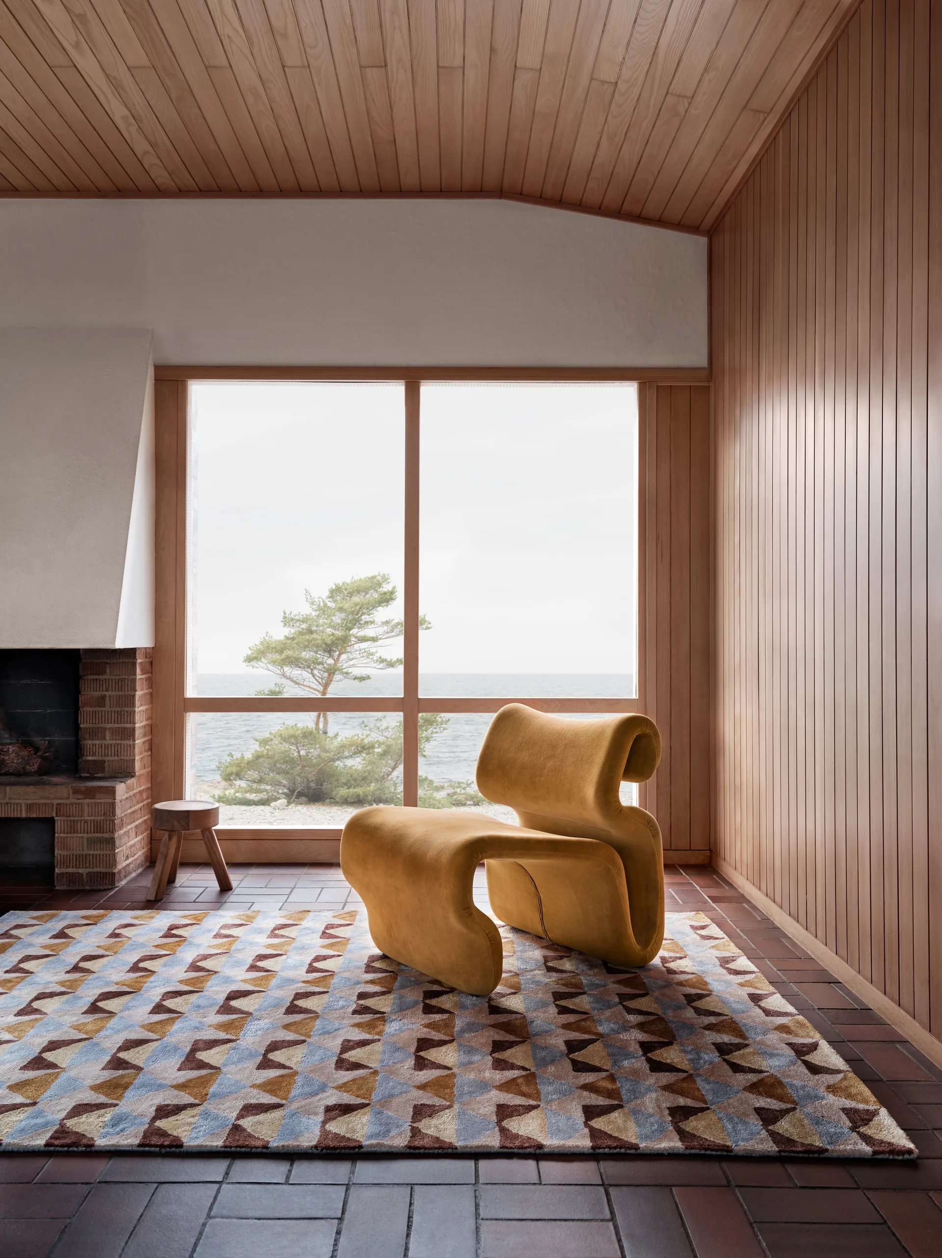 Tapis en viscose Mellin 200x300 cm, Multi Tinted