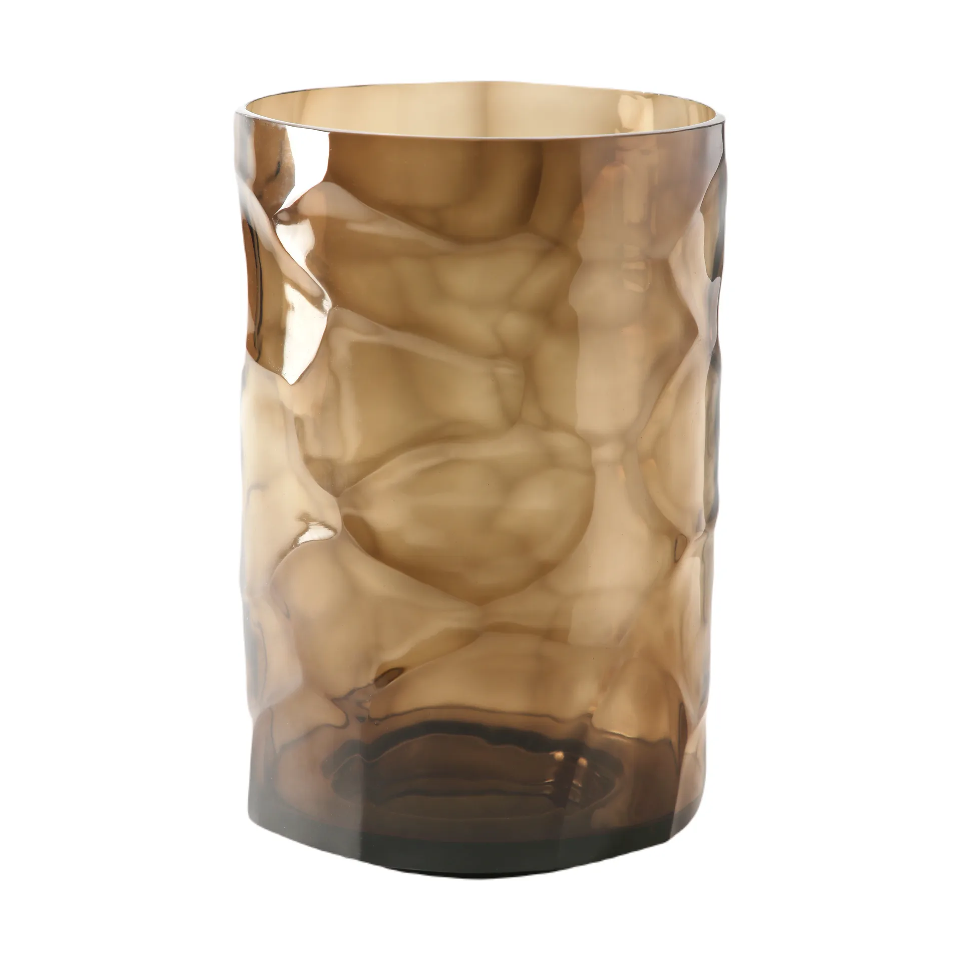 Vase Aurell Ø20x32 cm, Brown Tinted