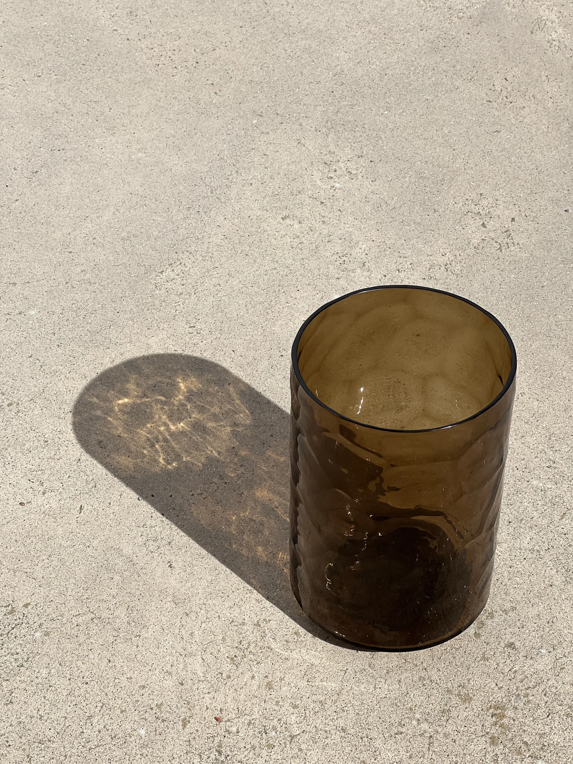 Vase Aurell Ø20x32 cm, Brown Tinted