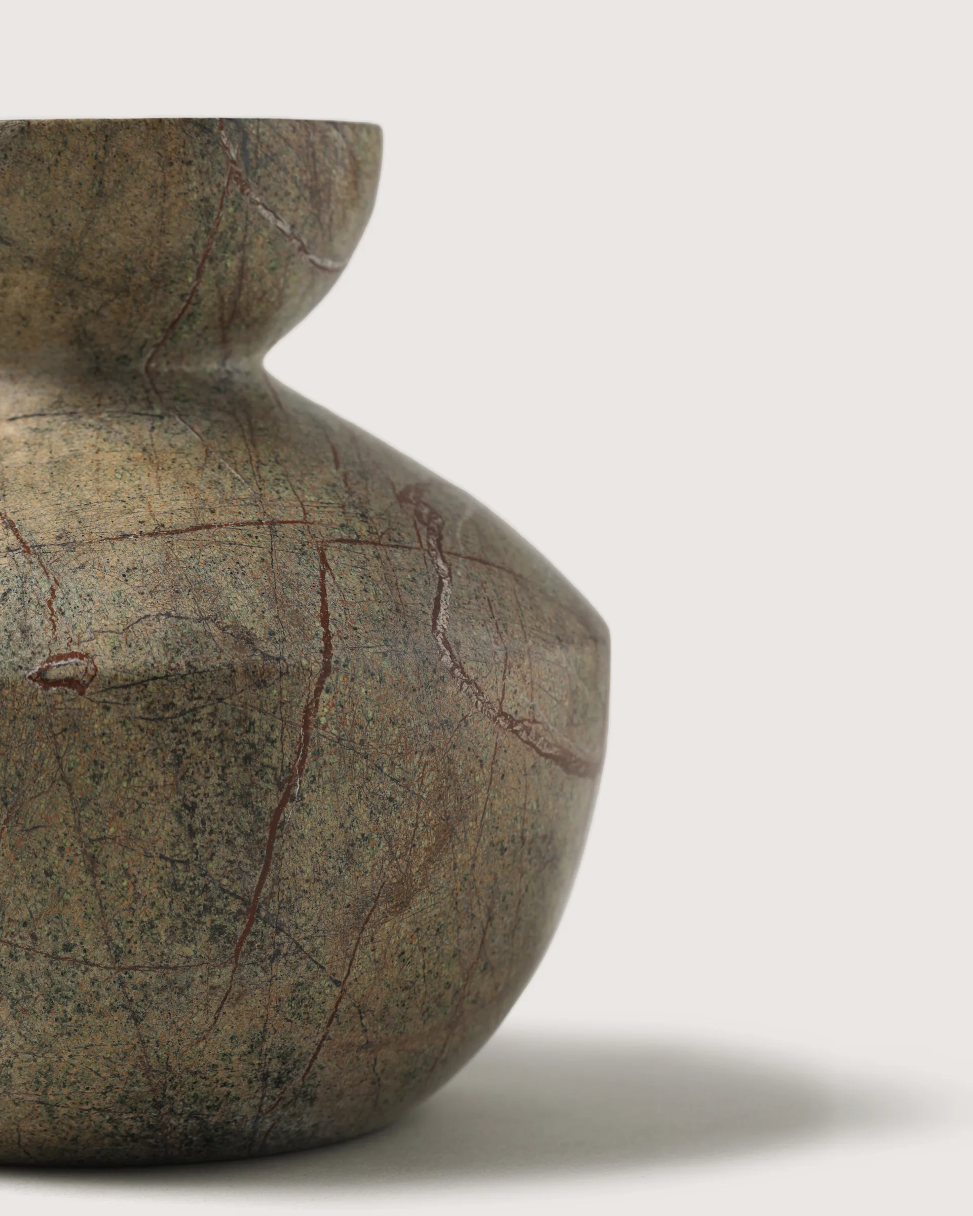 Vase Malmros Ø15x16 cm, Brown Tinted