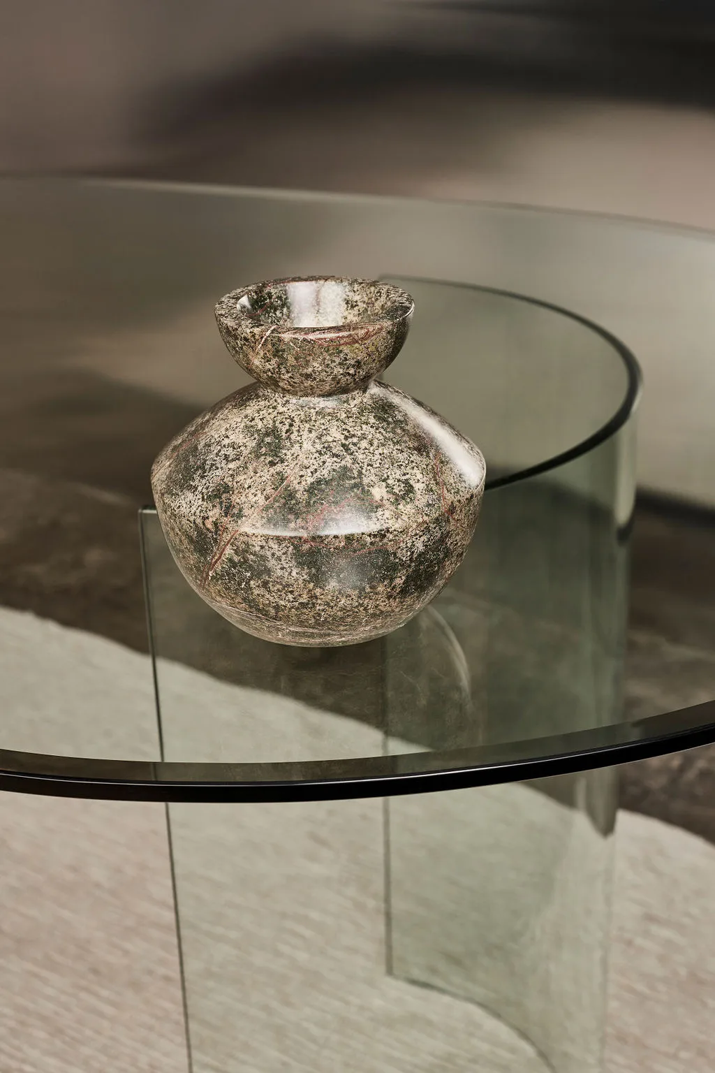 Vase Malmros Ø15x16 cm, Brown Tinted