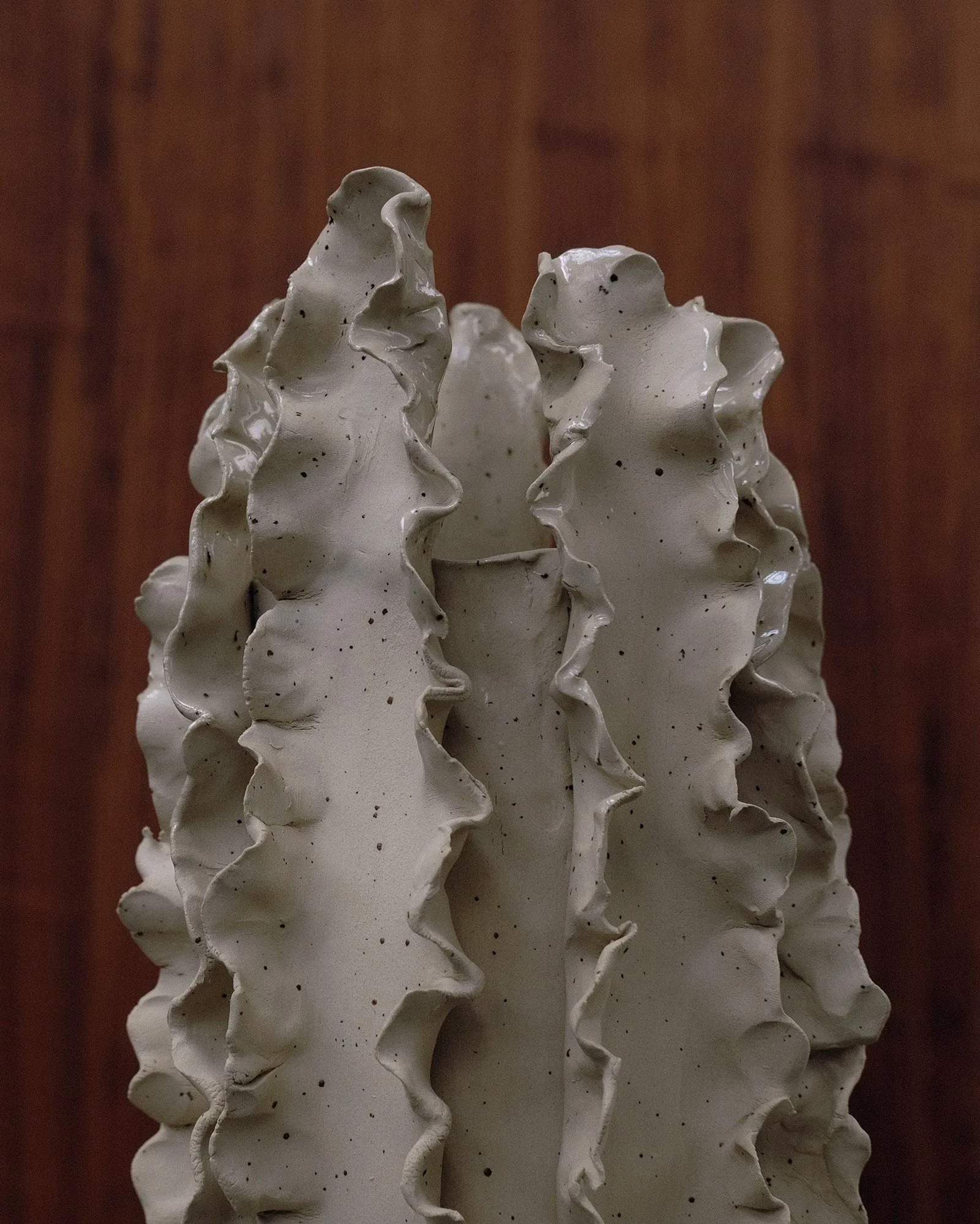 Vase Melera, Beige, 33x16 cm Tinted