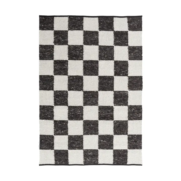 Tapis Édition Spéciale Gotland Design - Anthracite-white nr. 2428, 90x180 cm - Tisca