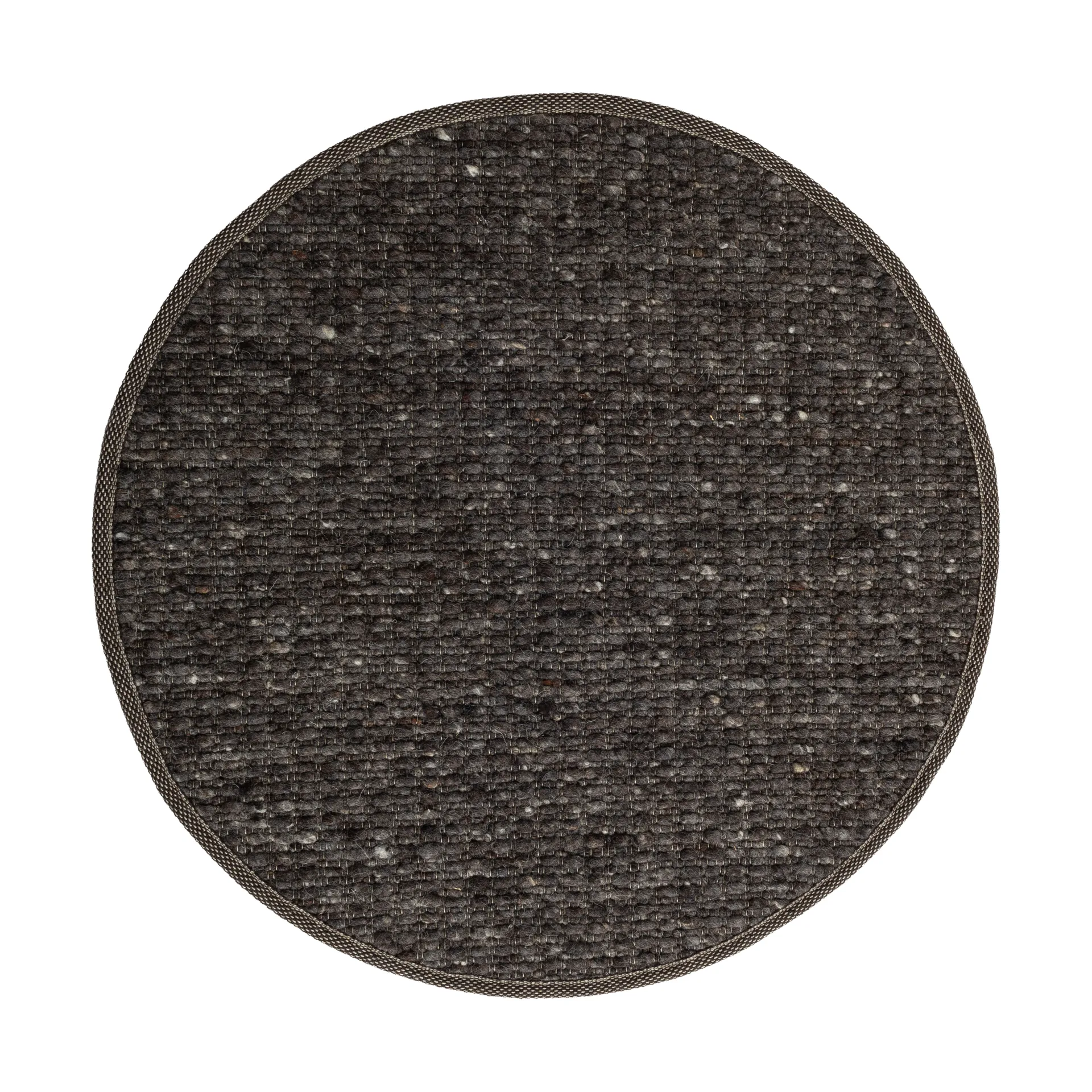 Tapis rond Greenland Swift, Anthracite nr. 83, Ø170 cm Tisca