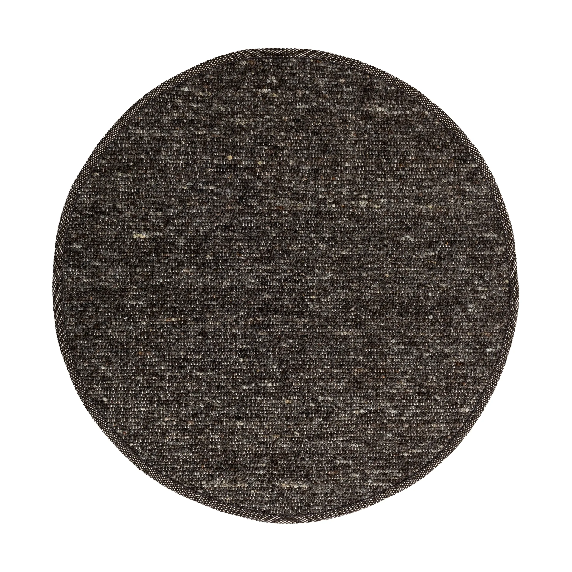 Tapis rond Sierrafil, Anthracite nr. 83, Ø250 cm Tisca