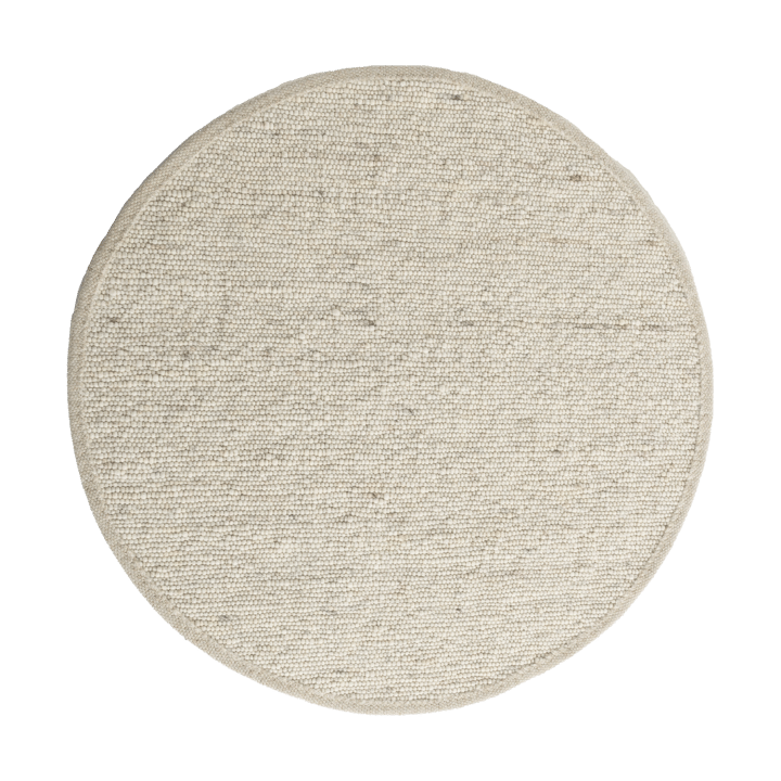 Tapis rond Sierrafil - Natural white nr. 11, Ø200 cm - Tisca