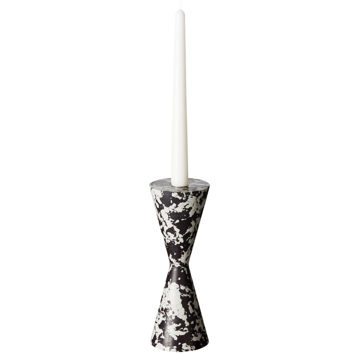 Bougeoir double cône Swirl Cone - Noir-blanc - Tom Dixon