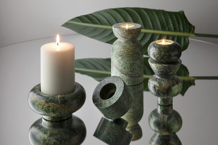 Bougeoir grande taille Rock - Vert - Tom Dixon