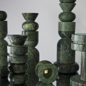Bougeoir grande taille Rock - Vert - Tom Dixon