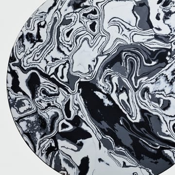 Bougeoir grande taille Swirl - Noir-blanc - Tom Dixon