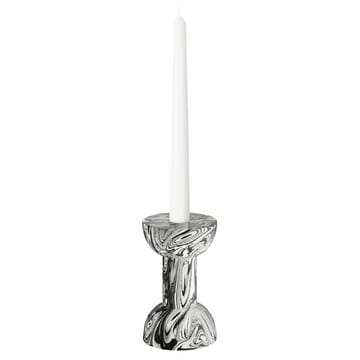 Bougeoir haltère Swirl Dumbbell - Noir-blanc - Tom Dixon