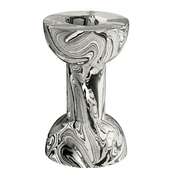Bougeoir haltère Swirl Dumbbell - Noir-blanc - Tom Dixon