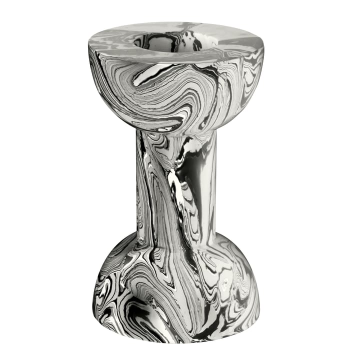 Bougeoir haltère Swirl Dumbbell - Noir-blanc - Tom Dixon