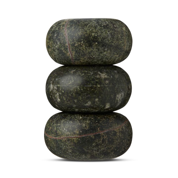 Bougeoir pour bougie chauffe-plat Rock lot de 3 - Vert - Tom Dixon