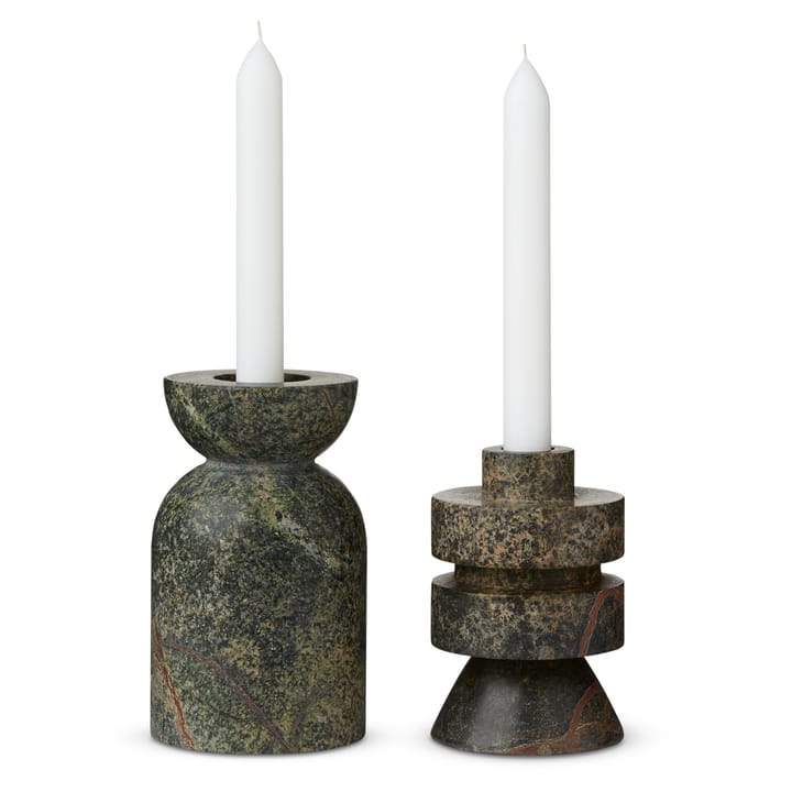 Bougeoir taille moyenne Rock - Vert - Tom Dixon