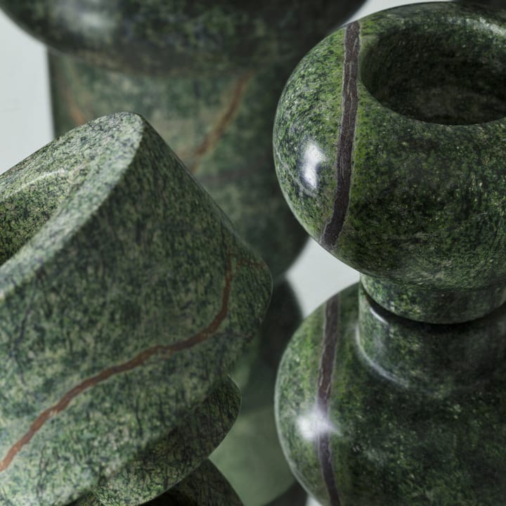 Bougeoir taille moyenne Rock - Vert - Tom Dixon