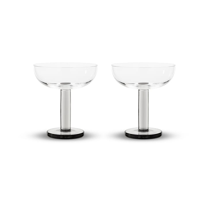 Coupes à champagne Puck 17,5 cl lot de 2 - Clear - Tom Dixon