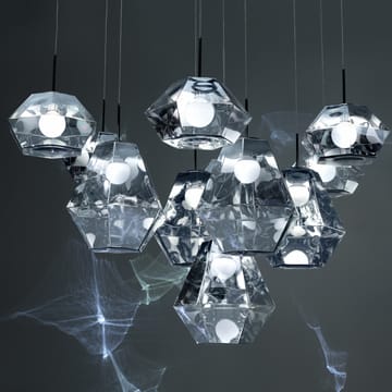 Grande suspension lumineuse Cut - Chrome - Tom Dixon