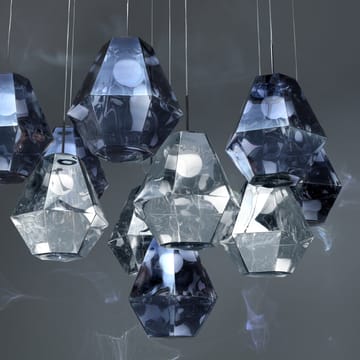 Grande suspension lumineuse Cut - Chrome - Tom Dixon