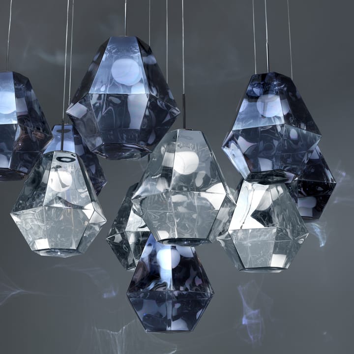 Grande suspension lumineuse Cut - Chrome - Tom Dixon