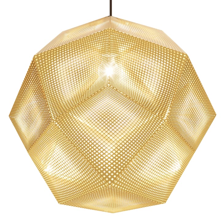 Lampe à suspension Etch 50 cm - Laiton - Tom Dixon