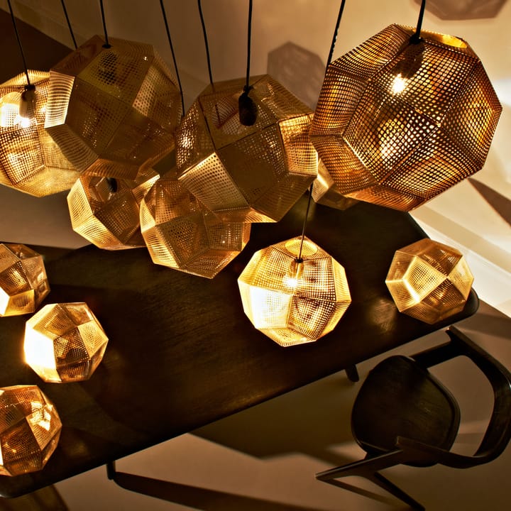 Lampe à suspension Etch 50 cm - Laiton - Tom Dixon