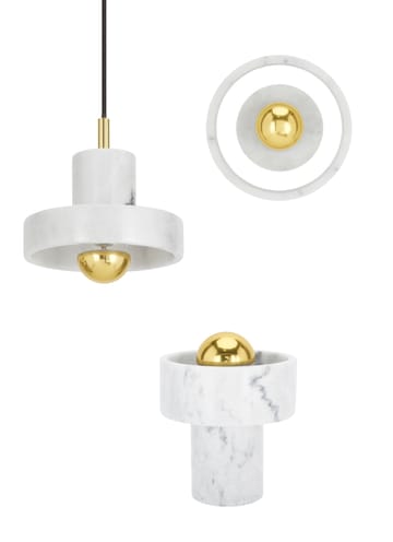 Lampe murale Stone - Marbre blanc - Tom Dixon