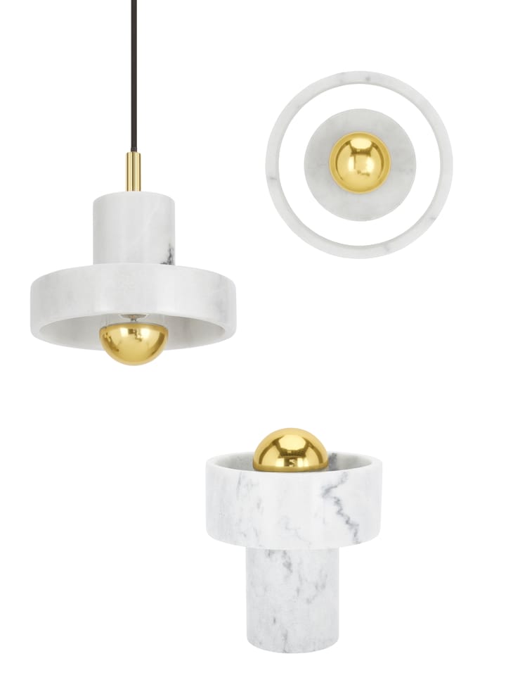 Lampe murale Stone - Marbre blanc - Tom Dixon