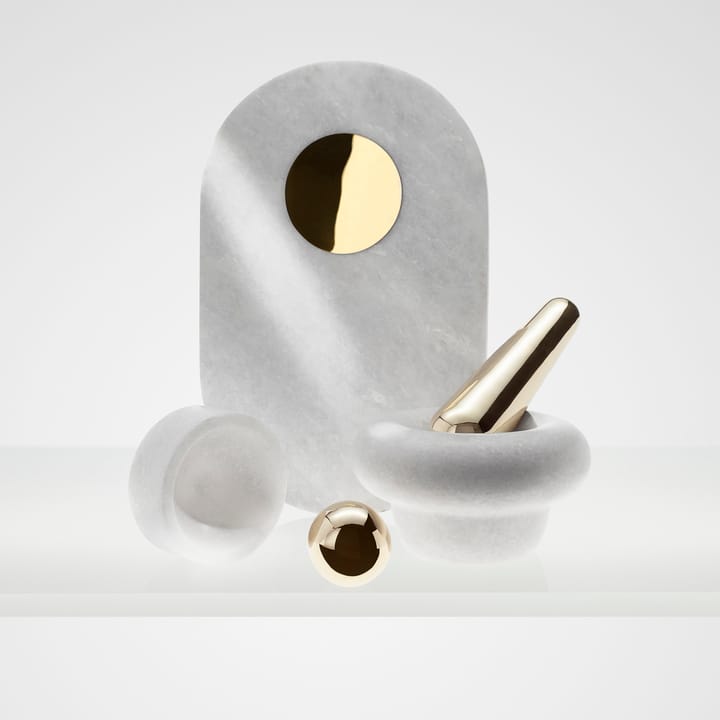 Moulin à épices Stone Tom Dixon - Blanc - Tom Dixon