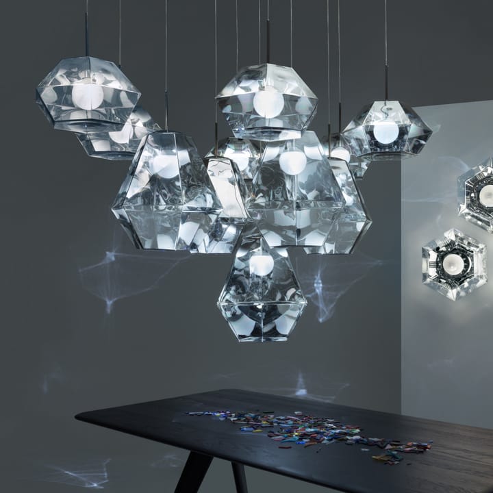 Petite suspension lumineuse Cut - Chrome - Tom Dixon