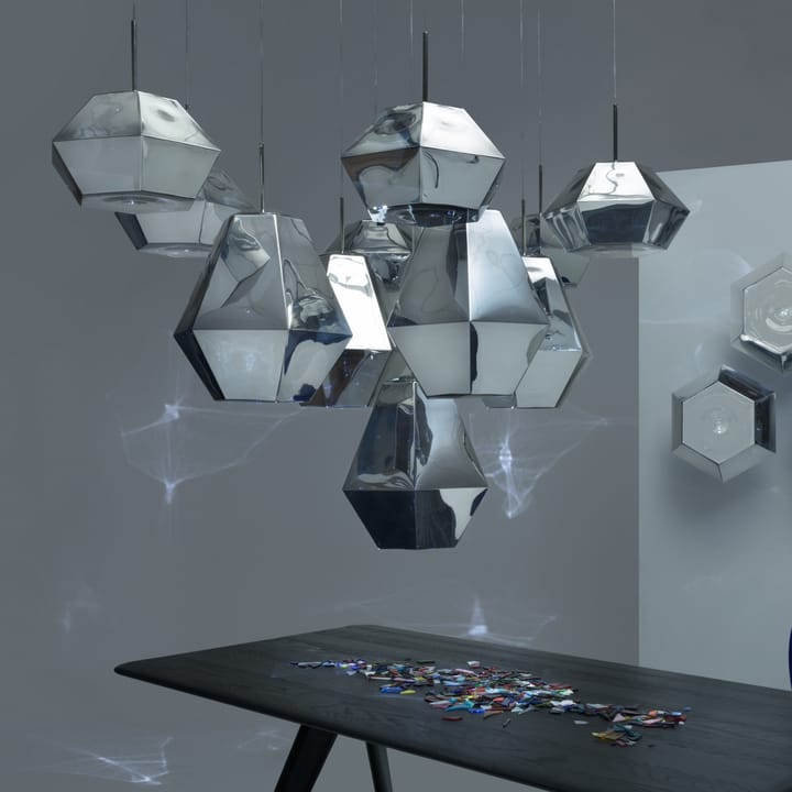 Petite suspension lumineuse Cut - Chrome - Tom Dixon