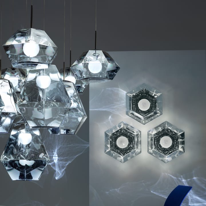 Petite suspension lumineuse Cut - Chrome - Tom Dixon