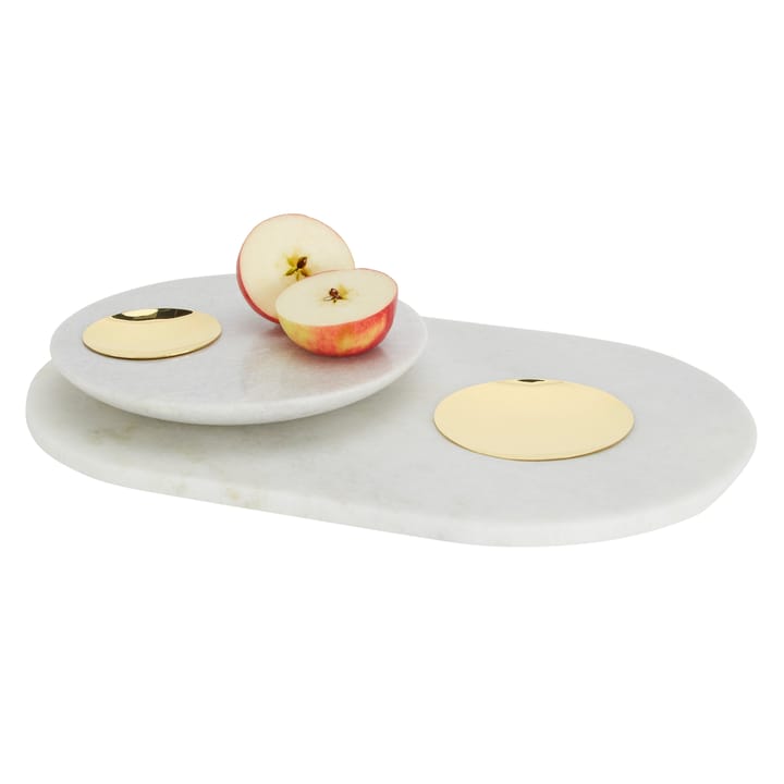 Plateau de service Stone Tom Dixon - Blanc - Tom Dixon